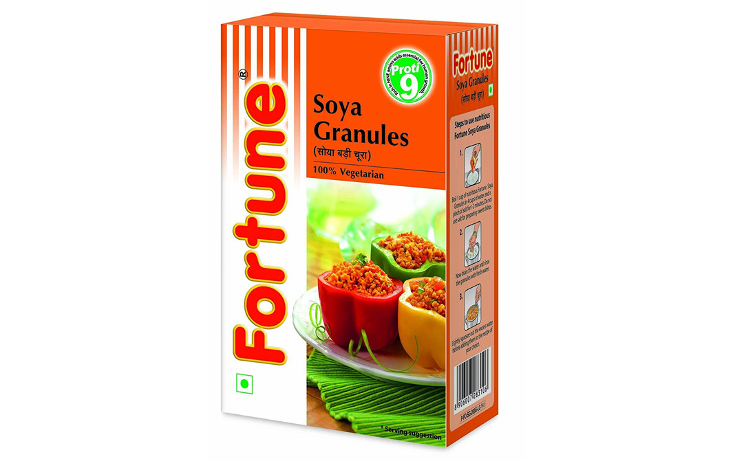 Fortune Soya Granules    Box  200 grams